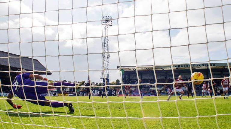 Tony Andreu's penalty sealed Dundee's fate