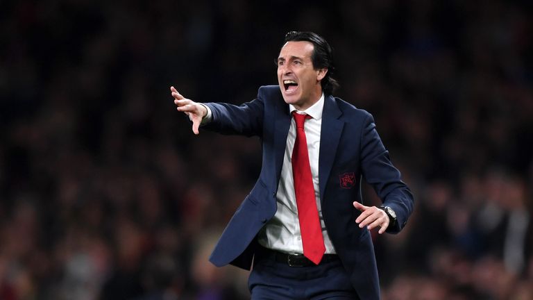 Unai Emery rates his sides' chances as 50-50