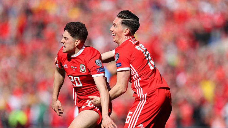 CARDIFF, WALES - MARCH 24:  during the 2020 UEFA European Championships group X qualifying match between Wales and Slovakia at Cardiff City Stadium on March 24, 2019 in Cardiff, United Kingdom. (Photo by Catherine Ivill/Getty Images)