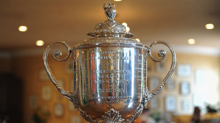 The Wanamaker Trophy, which is awarded to the winner of the PGA Championship