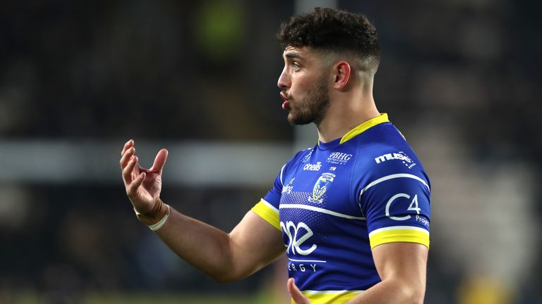 Danny Walker is back in contention for Warrington Wolves against Hull FC