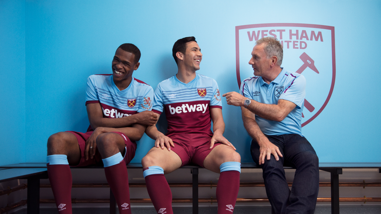 West Ham have unveiled their stylish new home shirt for the 2019/20 season