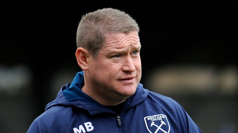 West Ham Women manager Matt Beard