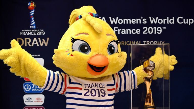 Ettie the mascot is the daughter of the France '98 mascot Footix