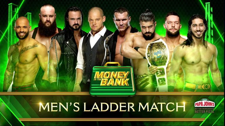 Former world champions Randy Orton and Finn Balor are among the SmackDown selections for the men's Money In The Bank ladder match