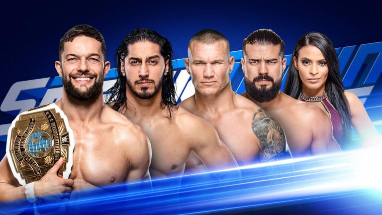 Ali, Andrade, Randy Orton and Finn Balor meet in a pre-Money In The Bank fatal four-way on tonight's SmackDown