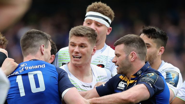 Leinster and Saracens faced each other in the quarter-finals last year at the Aviva Stadium