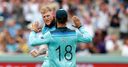 England hit back after Finch ton LIVE!