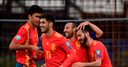 Cazorla returns as Spain cruise