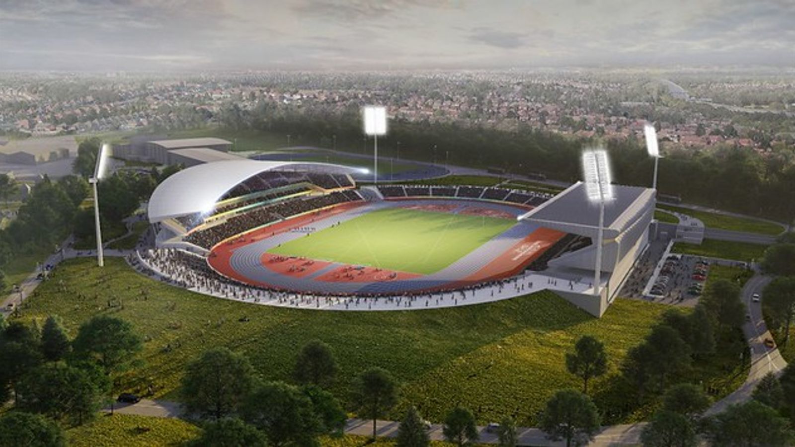 New stadium plans released for Birmingham Commonwealth Games ...