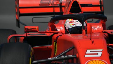 Vettel on pole for Ferrari