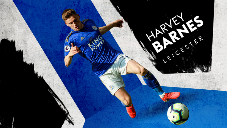 Harvey Barnes of Leicester City