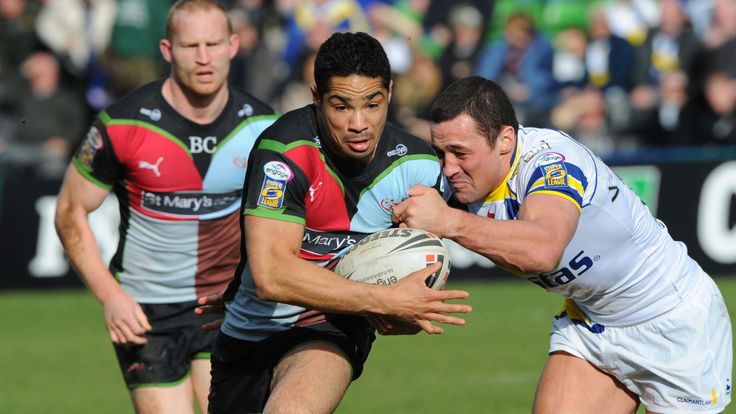 Will Sharp scored twice for Harlequins in their rout of Hull KR in 2009