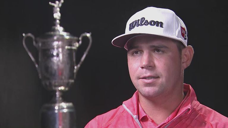 Gary Woodland says he has fulfilled a dream by winning his first major at the US Open