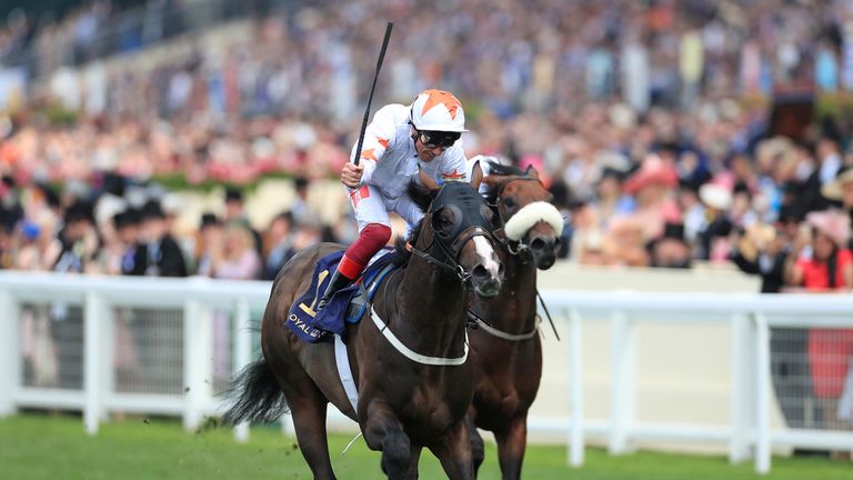 Advertise and Frankie Dettori win the Commonwealth Cup