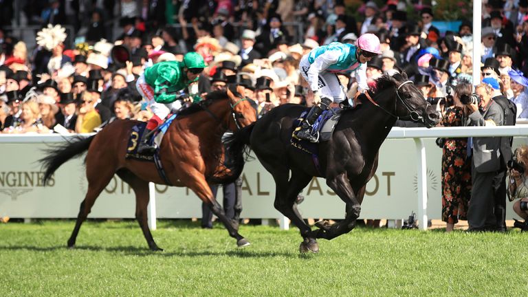 Biometric and Harry Bentley deny Frankie Dettori more Royal Ascot glory