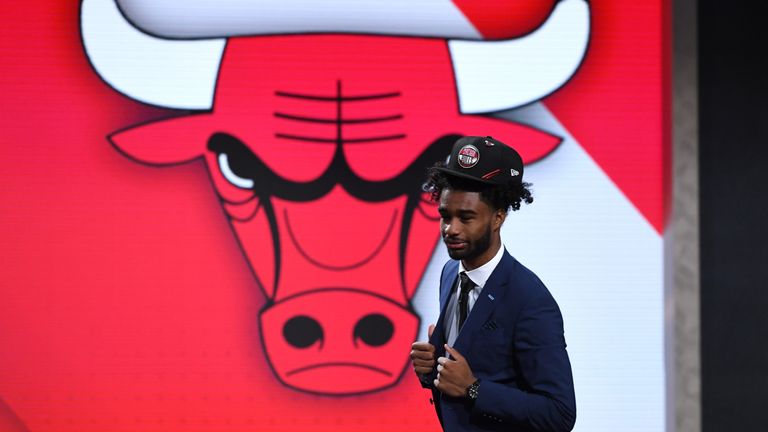 Coby White is drafted at No 7 by the Chicago Bulls