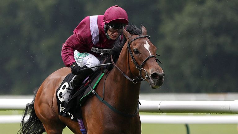 Safe Voyage ridden by Jason Hart wins The Betway John of Gaunt Stakes during Betway Sparkling Saturday at Haydock Park Racecourse, Newton-Le-Willows. PRESS ASSOCIATION Photo. Picture date: Saturday June 8, 2019. See PA story RACING Haydock. Photo credit should read: Simon Cooper/PA Wire