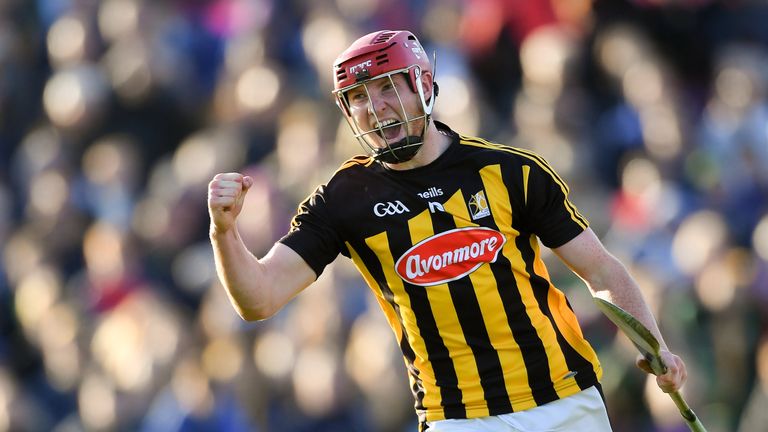 Adrian Mullen celebrates his goal