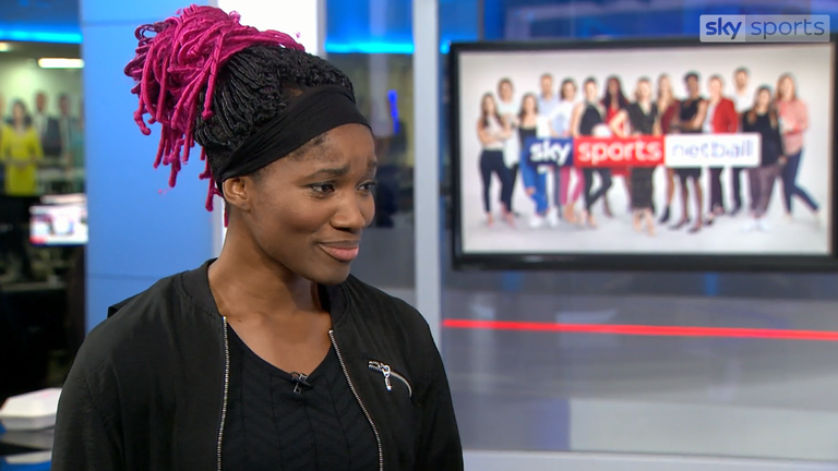 Ama Agbeze will join Sky Sports' presentation team for the Netball World Cup
