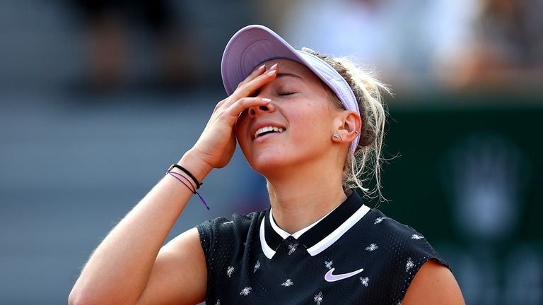 Amanda Anisimova was the 2016 junior French Open runner-up