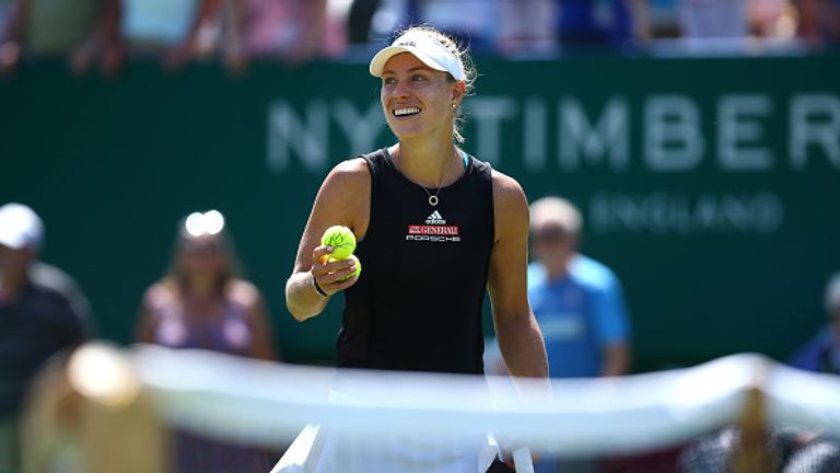 Angelique Kerber is chasing back-to-back Wimbledon titles