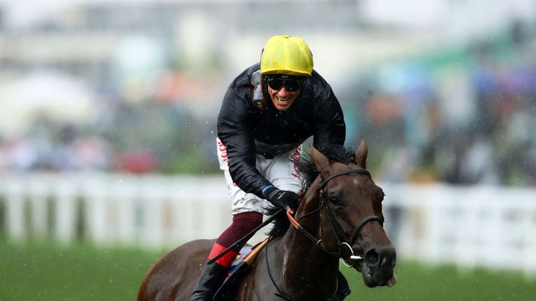 Frankie Dettori was successful in the Prince of Wales&#39;s Stakes