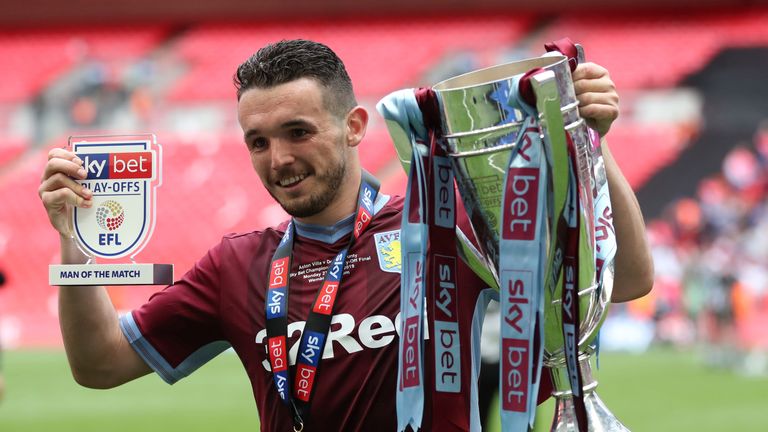 LONDON, ENGLAND - MAY 27:XXX during the Sky Bet Championship Play-off Final match between Aston Villa and Derby County at Wembley Stadium on May 27, 2019 in London, United Kingdom. (Photo by Catherine Ivill/Getty Images)