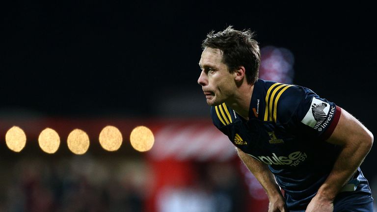 CHRISTCHURCH, NEW ZEALAND - JUNE 21: Ben Smith of the Highlanders looks on during the Super Rugby Quarter Final match between the Crusaders and the Highlanders at Orangetheory Stadium on June 21, 2019 in Christchurch, New Zealand. (Photo by Dianne Manson/Getty Images)