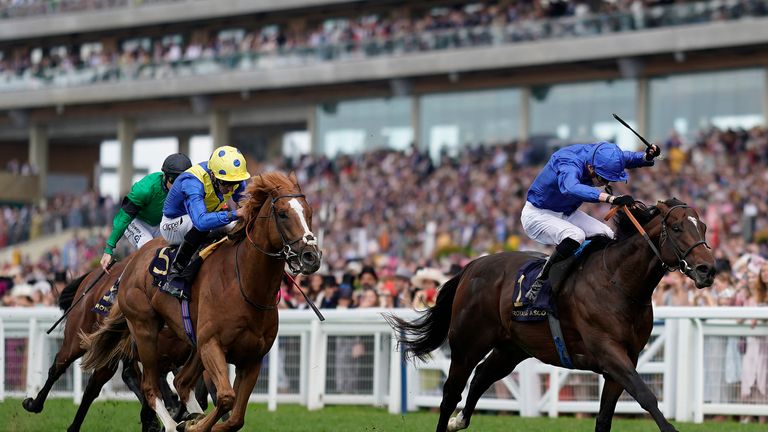 Blue Point wins the Diamond Jubilee Stakes at Royal Ascot