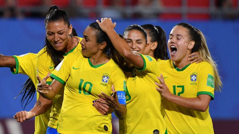 Marta scored the only goal of the game against Italy