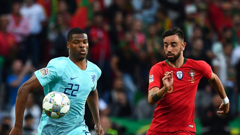 Fernandes was a key member of the Portugal side which one the inaugural Nations League in June