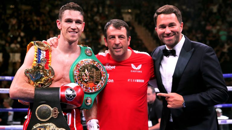 Callum Smith, Joe Gallagher, Eddie Hearn