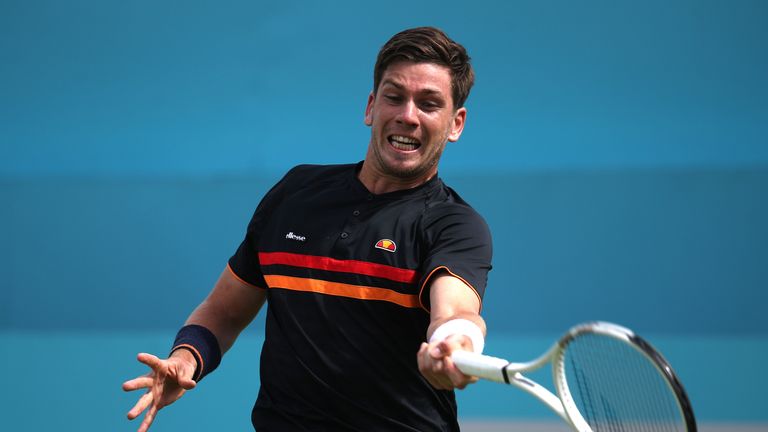 Cameron Norrie at the Fever-Tree Championships