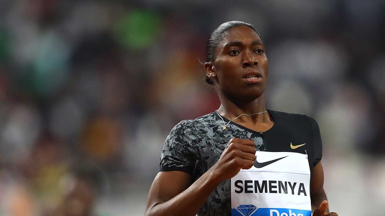 South Africa's Caster Semenya set to switch events in a bid to compete at 2020 Olympics