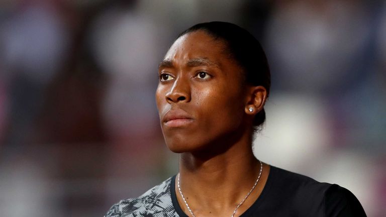 Caster Semenya will be able to compete without restriction in the female category while her appeal is pending