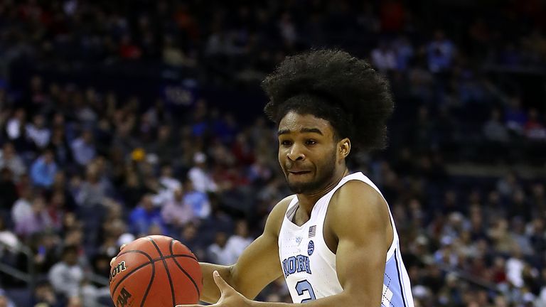 Coby White has a great ability to drive to the basket