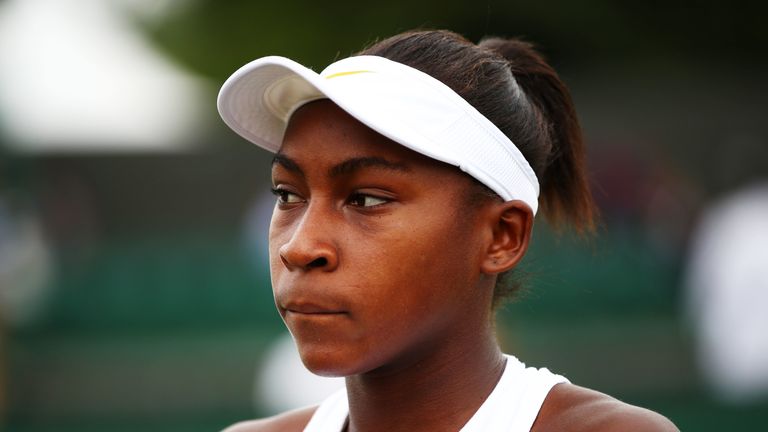 Cori Gauff has qualified for Wimbledon, aged 15 