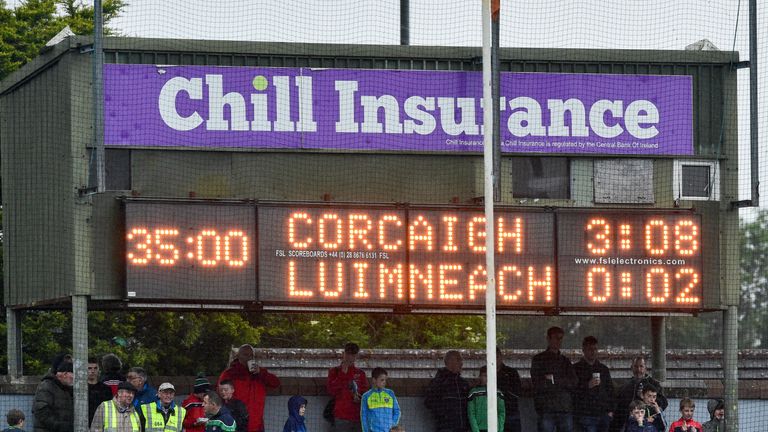 Limerick were routed in the first half