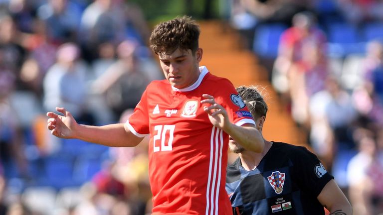Daniel James for Wales