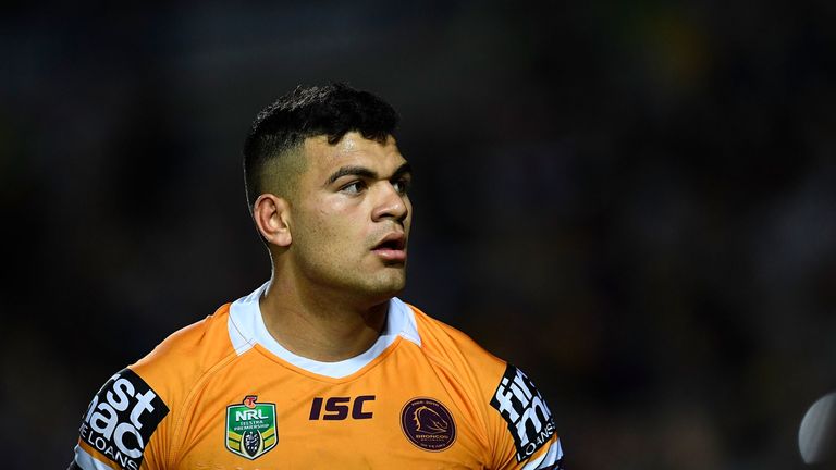 during the round 22 NRL match between the North Queensland Cowboys and the Brisbane Broncos at 1300SMILES Stadium on August 9, 2018 in Townsville, Australia.