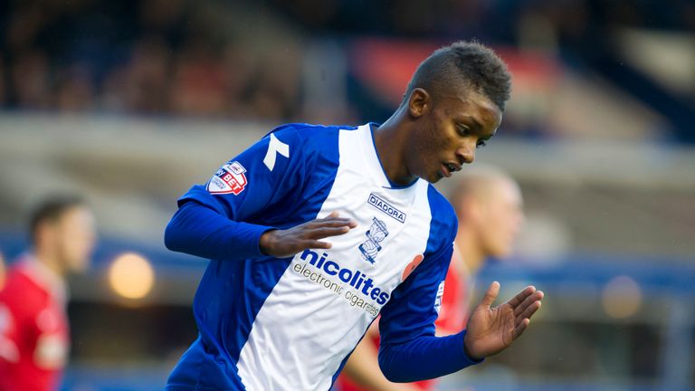 Demarai Gray in action for Birmingham in 2013