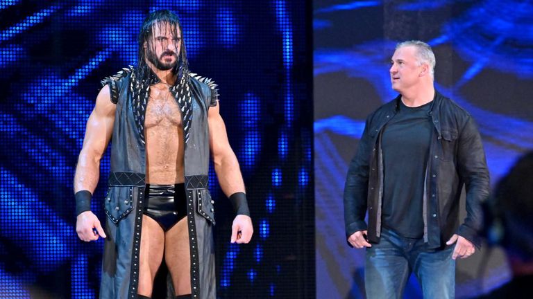 Drew McIntyre and Shane McMahon will join forces to take on Roman Reigns in a handicap match on tonight's Raw