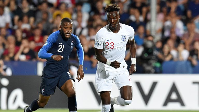 England U21s France U21s