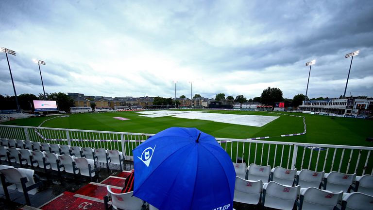 No play was possible in the women's T20I between England and West Indies at Derby