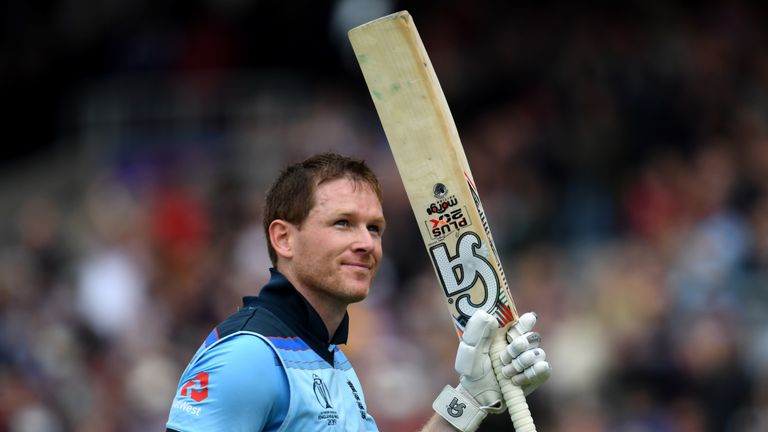 Eoin Morgan, England captain, Cricket World Cup vs Afghanistan at Old Trafford
