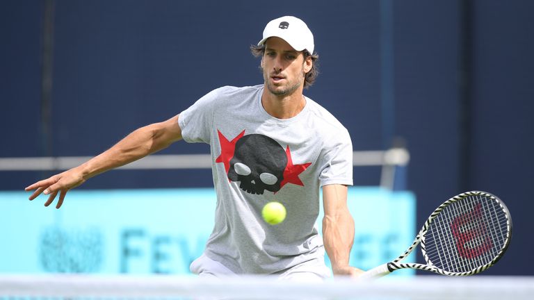 Feliciano Lopez is also playing in the singles at Queen's Club