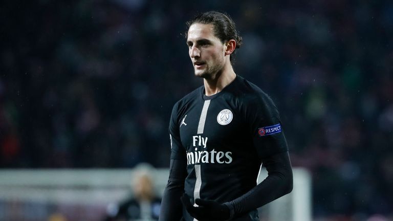 Adrien Rabiot has also been linked with a move to Manchester United