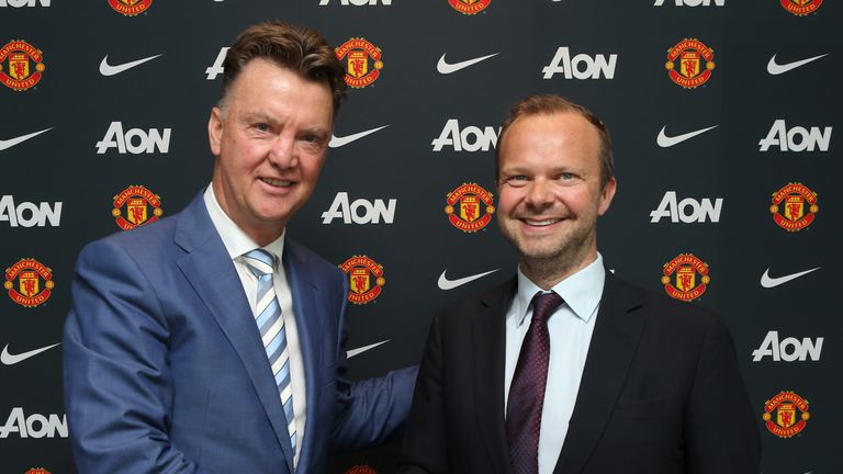 Louis van Gaal and Ed Woodward