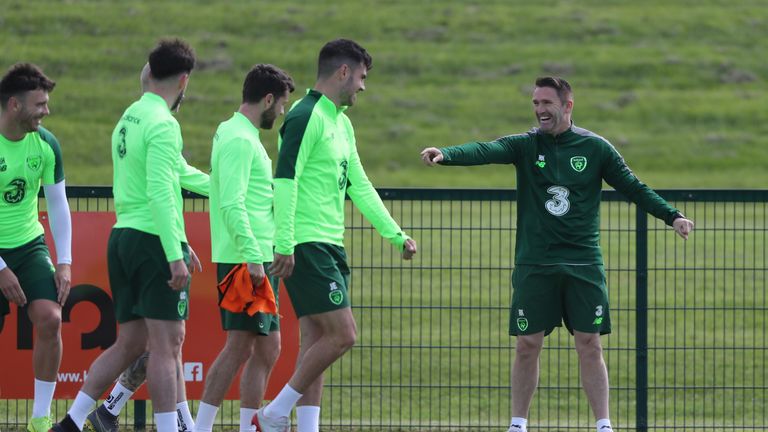 Ireland assistant Robbie Keane